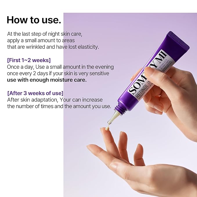 SOME BY MI Retinol Intense Advanced Triple Action Eye Cream – 1.01Oz, 30ml – Korean Retinol Under Eye Cream Anti Aging for Fine Lines – Brightens Dark Circles & Smooths Skin Texture – Korean Skin Care