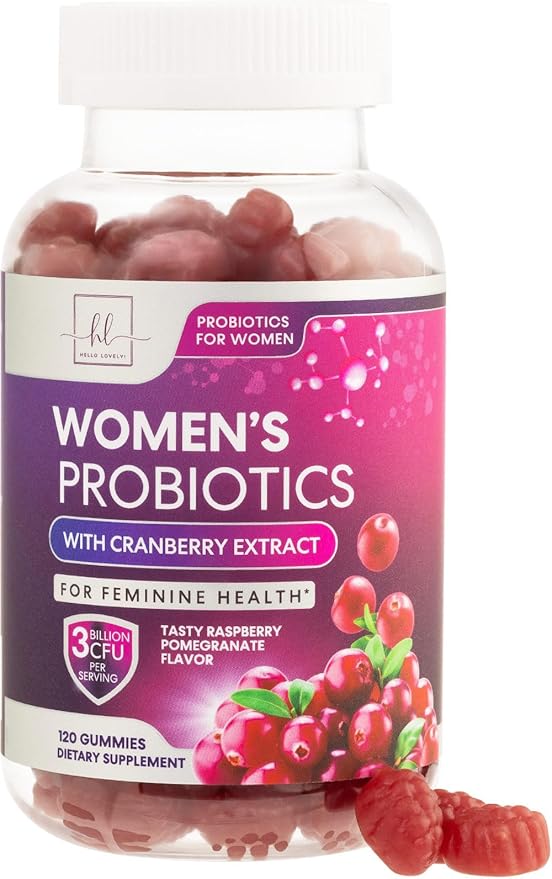 Women's Probiotic - Probiotics for Women 3 Billion 120 Gummies