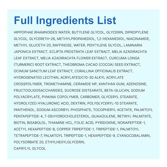 Calming Recovery Ampoule, 72 Hour Moisture Barrier, 7 Protein Peptides, Over 20% Liposome, Soothing & Hydrating Effect for Dry/Sensitive Skin, No Oil, Korean Skincare, 1.69 fl.oz/50ml