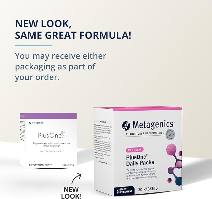 Metagenics PlusOne Daily Prenatal Packs (30 Packets)