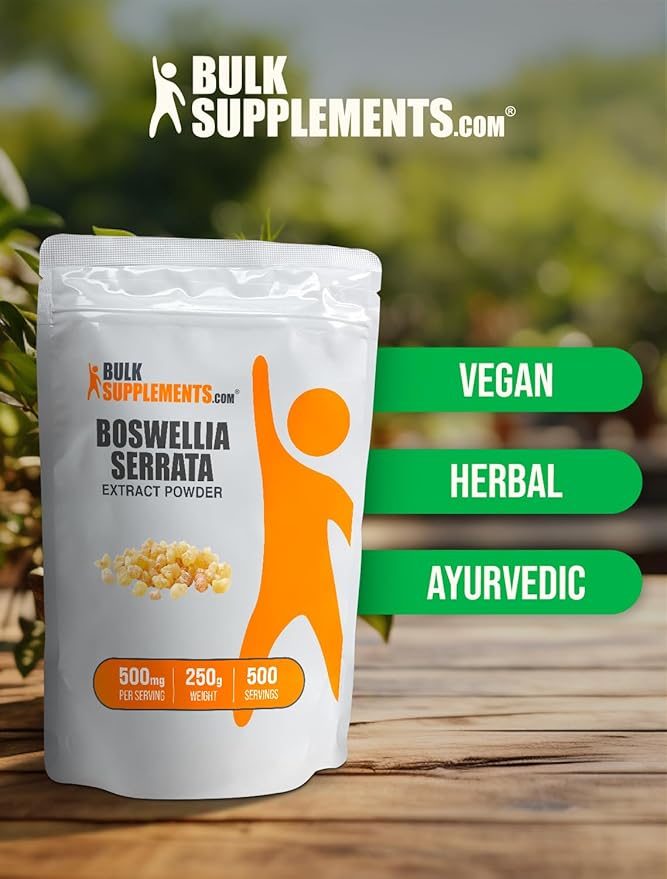 BulkSupplements.com Boswellia Serrata Extract Powder 500mg per 250g (8.8 (8.8 oz) 1)