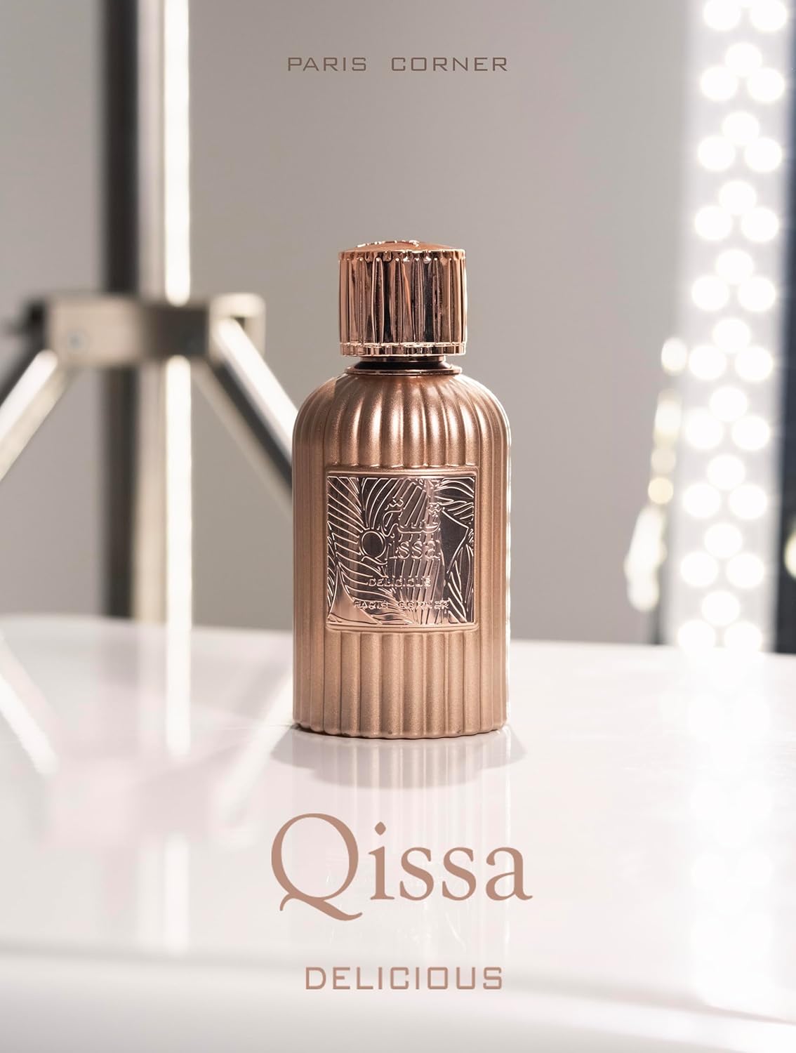 Paris Corner | Qissa Delicious Perfume EDP 3.4 Fl Oz | A Tempting Gourmand and Musk Fragrance for Women | Vanilla Perfume with Sweet Notes of Sugar and Orange for an Irresistible Aroma