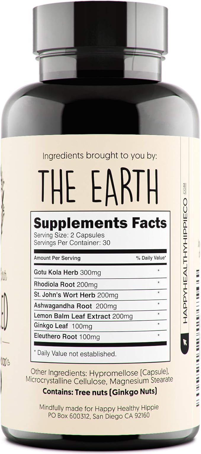 Joy-Filled Mood Support Supplement with St. 100% Plant-Based 120 ct