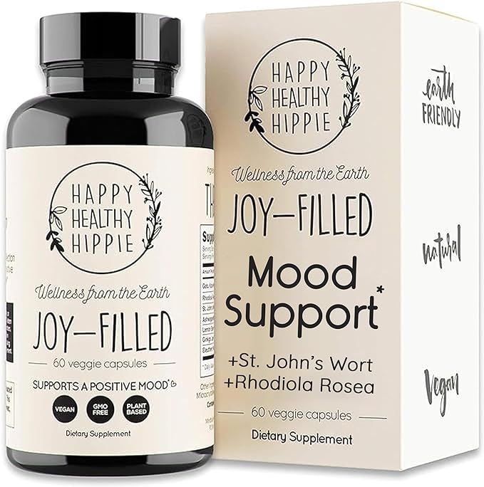 Joy-Filled Mood Support Supplement with St. 100% Plant-Based, 60 ct