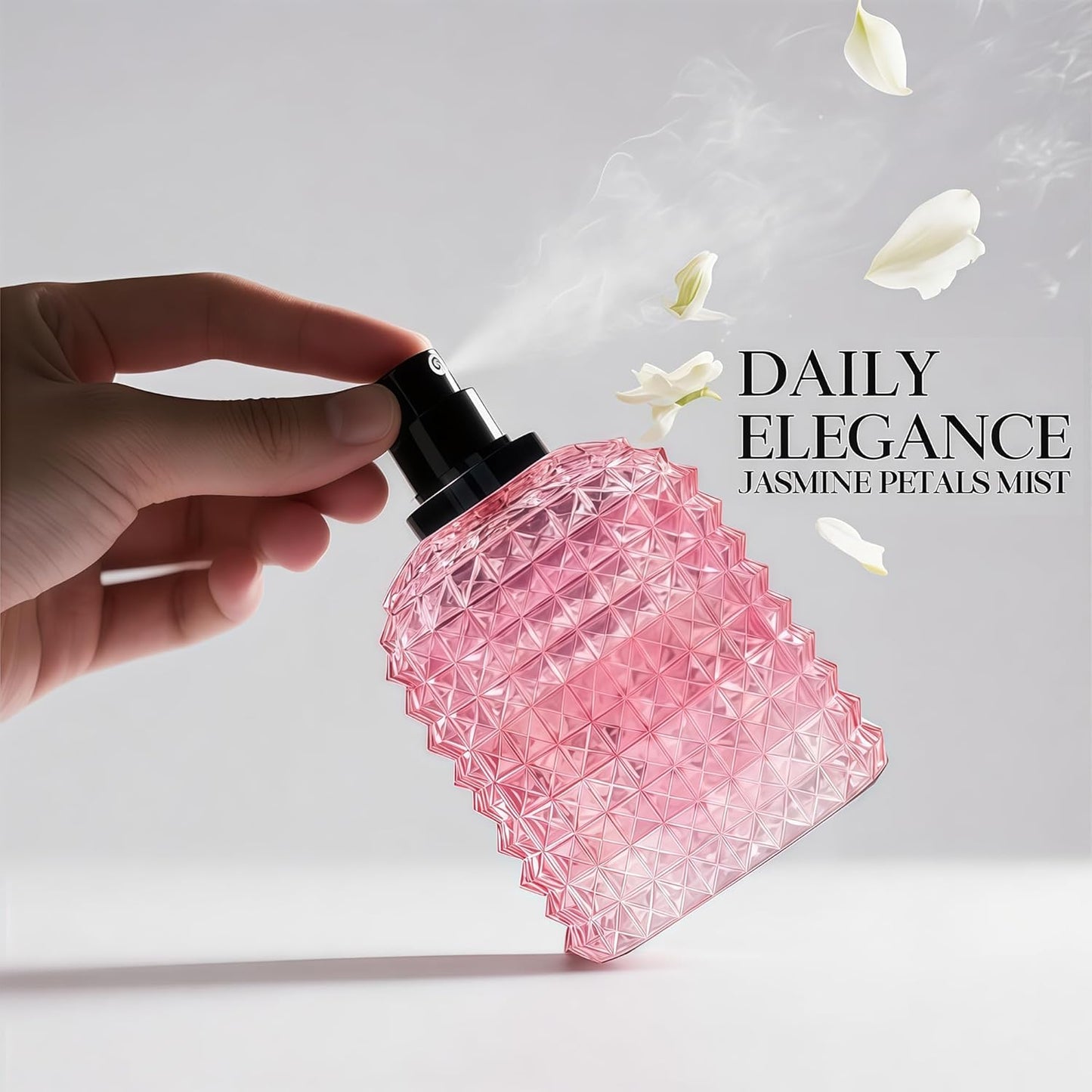 Women's Perfume Set - 2 Pack Eau de Parfum Spray 3.4 Oz Each | Floral Jasmine & Sweet Vanilla with Bergamot & Woody Notes | Long Lasting Original Scent Gift Set for Women (MilaWR&LaviEXT)