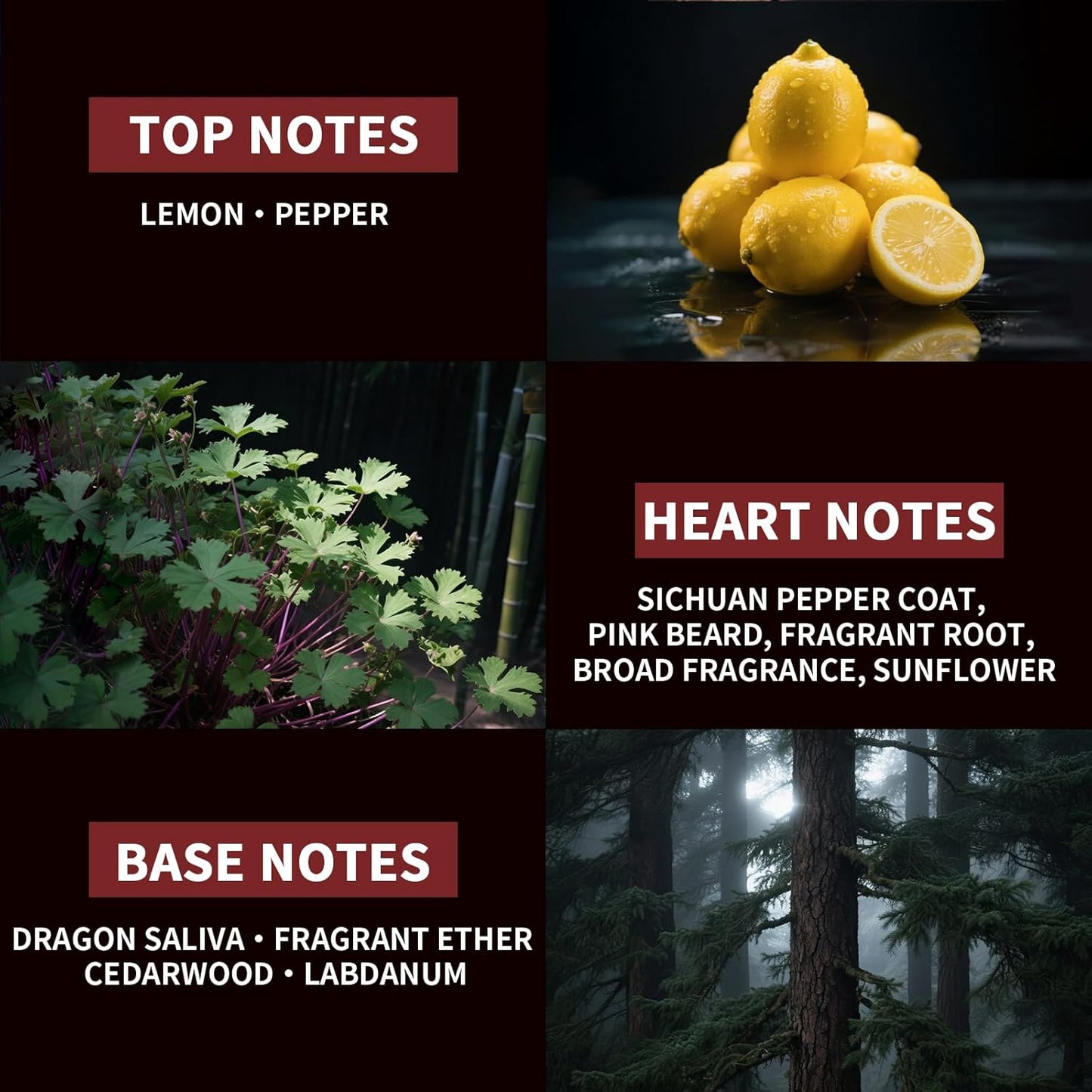 cologneMen's Cologne, Bergamot Fresh Fragrance, deTop notemen Lemon Pepper base note Longvanilla Ether Cedar1.65ounce portable designPortable pocket