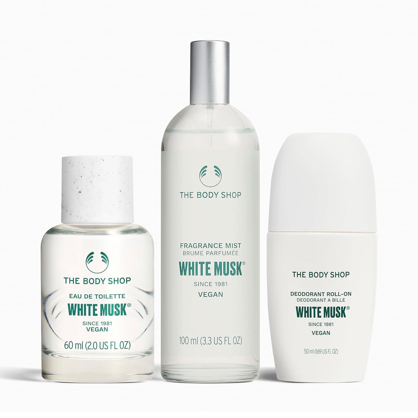 The Body Shop White Musk Eau De Toilette – Fresh, Floral Fragrance – Vegan – 2 oz