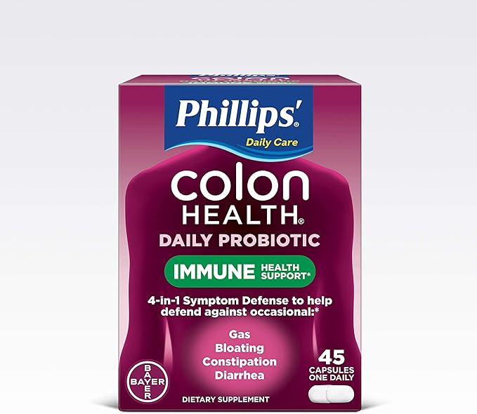 Phillips' Colon Health Probiotic Supplement, 45