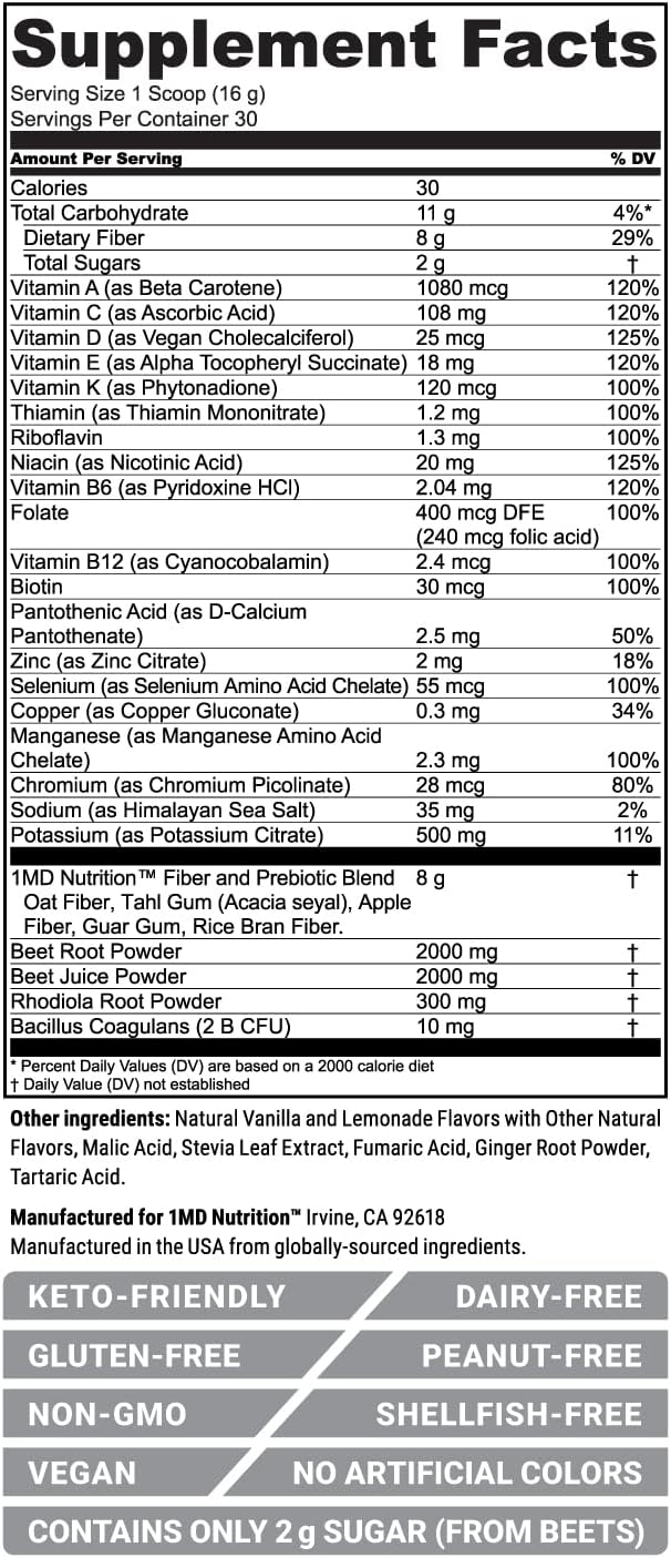 1MD Nutrition CardioFitMD 30 Servings