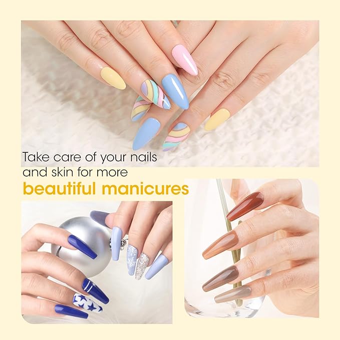 Gellen Nail Oil For Growth and Strength, Vitamin E Nail Cuticle Oil Moisturizer Strengthener Skin Cuticle Nail Care Nourishing Oil for Hydrating, Moisturizing, Strengthening, Repairing, 0.68 Oz