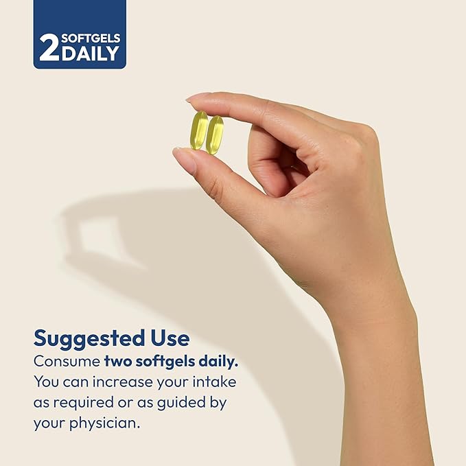 ANDREW LESSMAN Maximum Essential Omega-3 Orange 60 Softgels Omega-3 Oils.