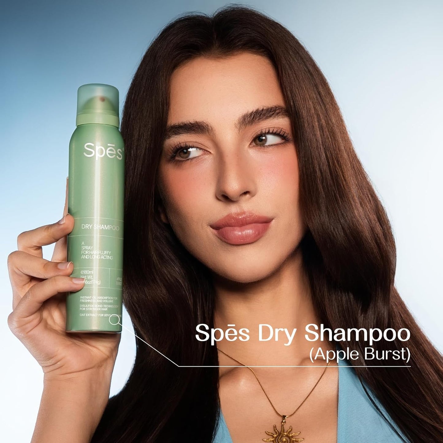 Dry Shampoo for Women, Volumizing Dry Shampoo Leaves No White Residue, Absorbs oils, 72 Hours Long-lasting Oil Control, Refreshing and Non-Greasy Spray for All Hair Types,(6.08FL,Apple Burst)