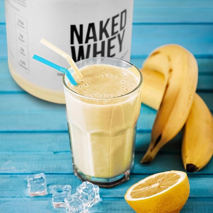 NAKED Whey Vanilla Protein Powder 3 Ingredients 24 Servings