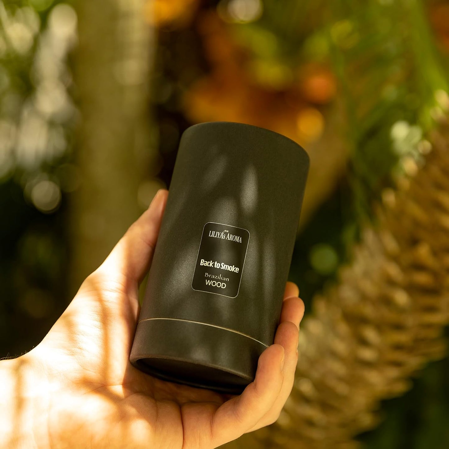 Liliya's Aroma Brazilian Wood Eau de Parfum for Men Tropical Woody Scent, Oriental Fragrance with Sandalwood 3.3 Fl Oz (Brazilian Wood)