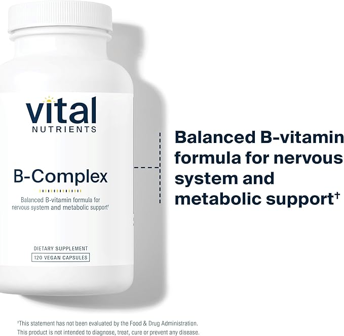 Vital Nutrients Vitamin B-Complex 120 Capsules