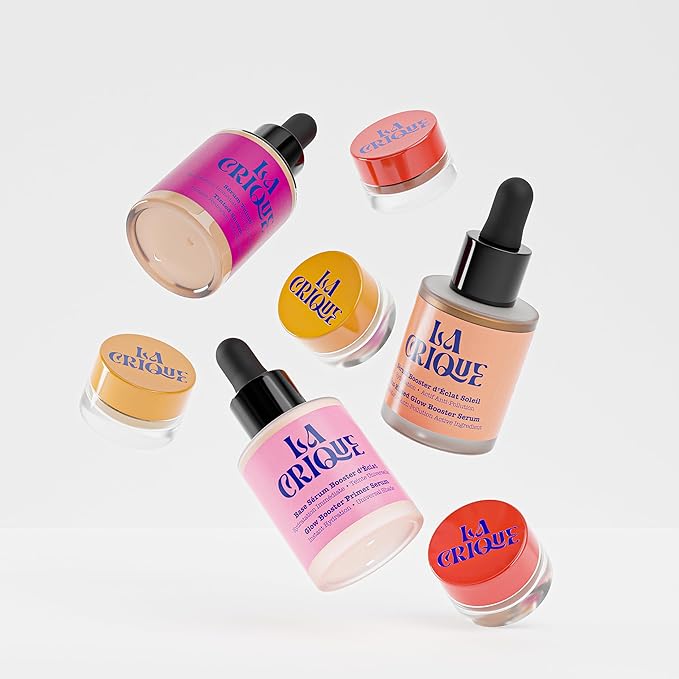 Tinted Serum - Hydrating Face Serum with Hyaluronic Acid - Skin Tint - Lightweight Foundation for Skin Glow - 99% Natural Ingredients - Vegan Makeup & Skincare - 1.0 Fl Oz โ 04 Deep