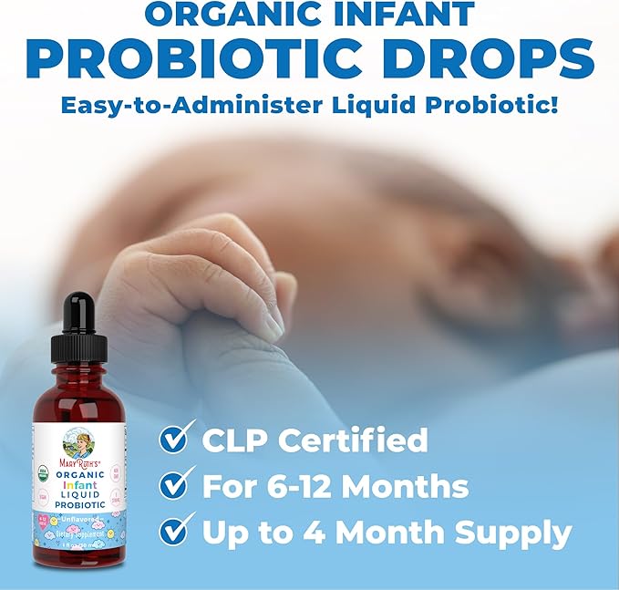 MaryRuth Organics USDA Organic Infant Liquid 125 Servings