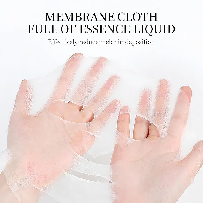 Facial mask Moisturizing face Mask - 10 Sheets, Deep Hydration, Improves Dry Skin, Sheet Mask, skincare for All Skin Types (10pcs, Avocado)