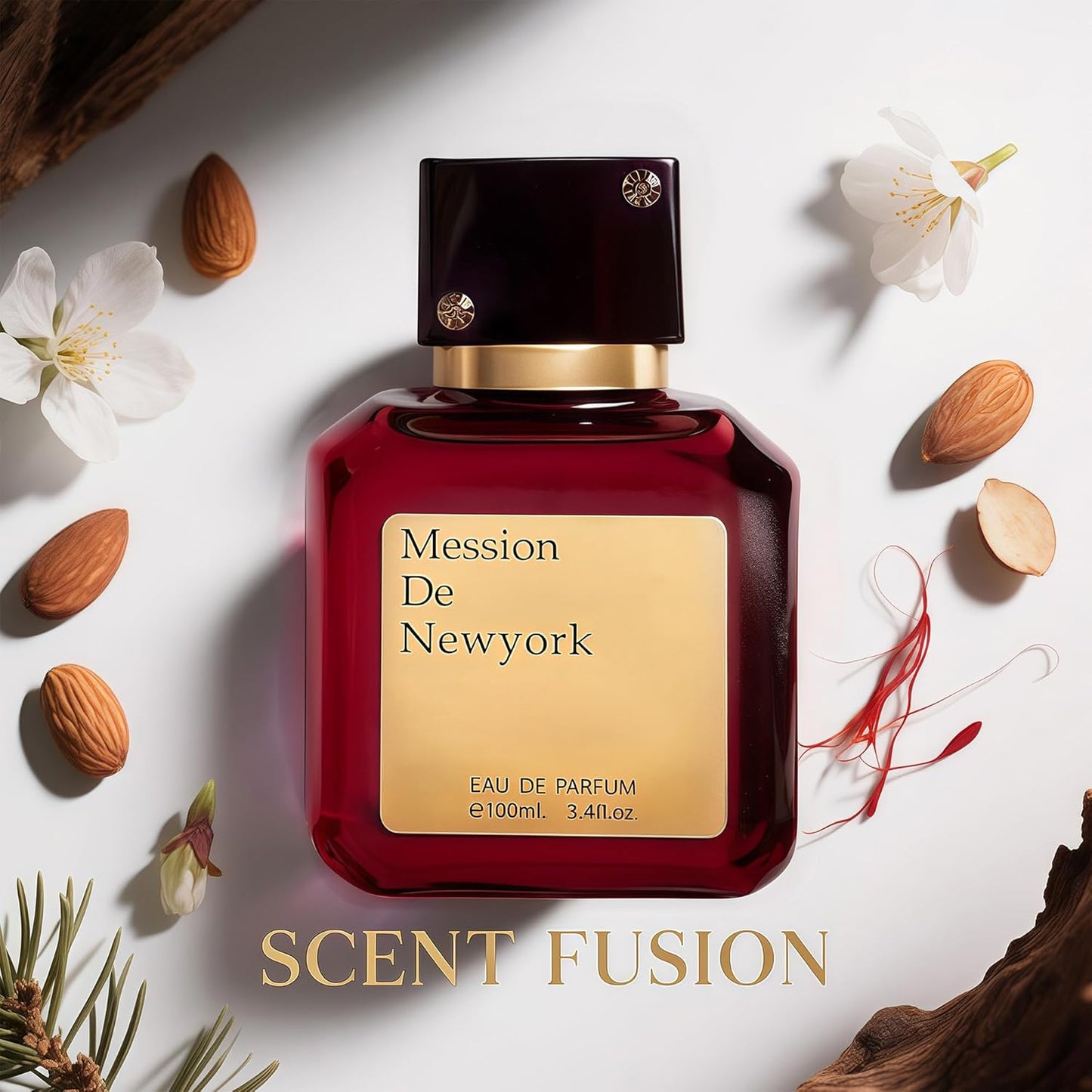 Mession Women Perfume Fresh Floral Scent Eau De Parfum Natural Spray Women Fragrance 3.4 Fl Oz