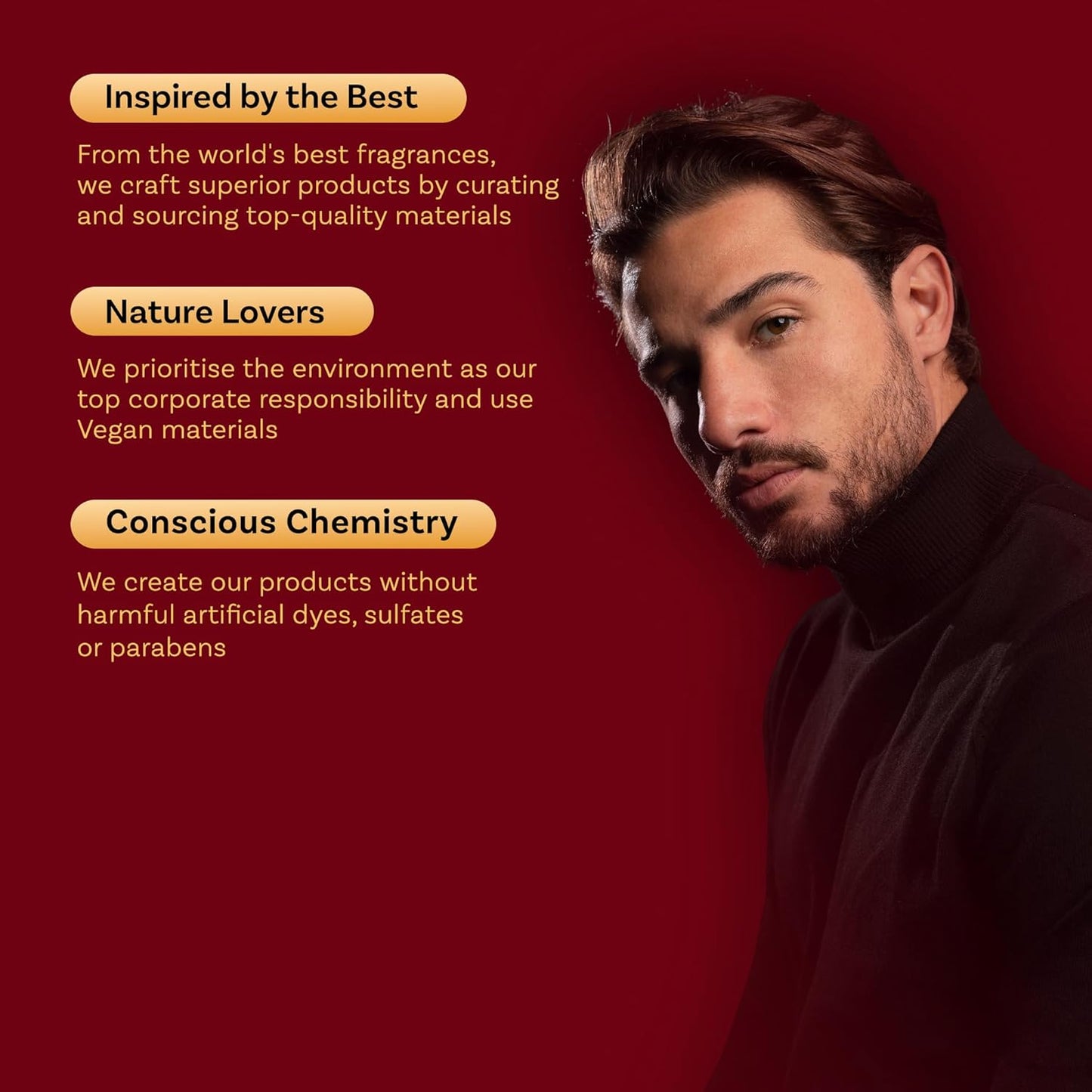 Bella Vita Luxury FARAHAT Unisex Fragrance | EDP Perfume for Men and Women | Amber Top Note | 100 ml pack | 3.4 Fl. Oz. | Woody and Amber notes | Gift for Men and Women | Eau de Parfum