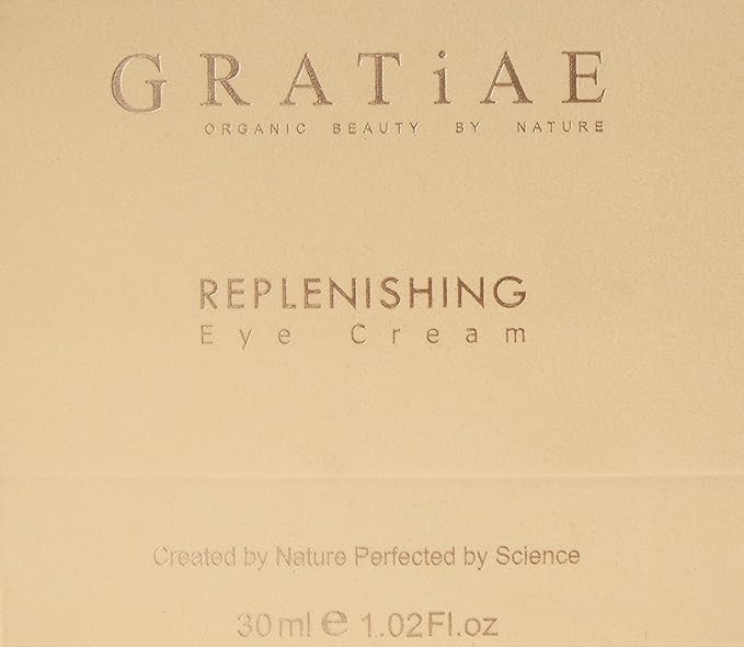 Gratiae Organics Replenishing Eye Cream, 1.02-Ounce