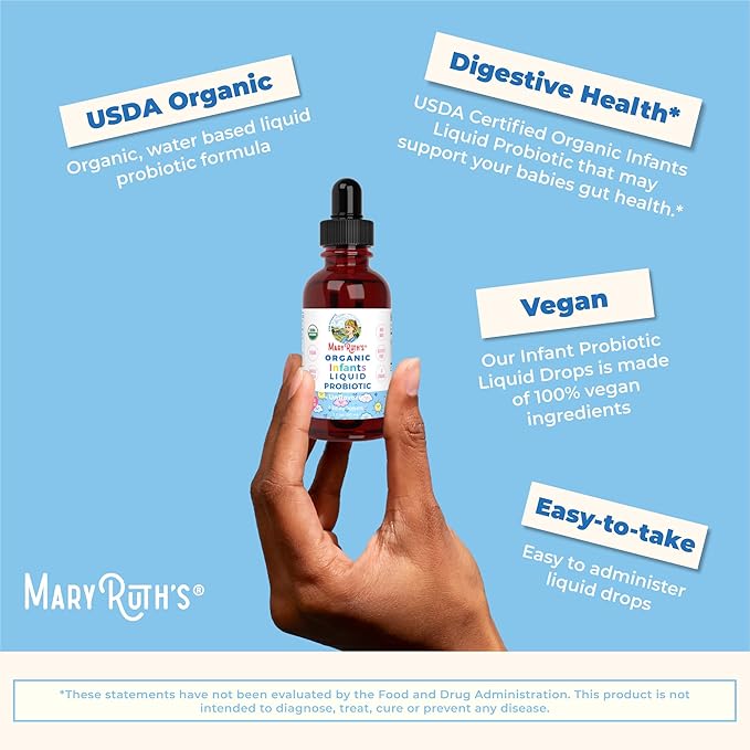 MaryRuth Organics USDA Organic Infant Liquid 125 Servings