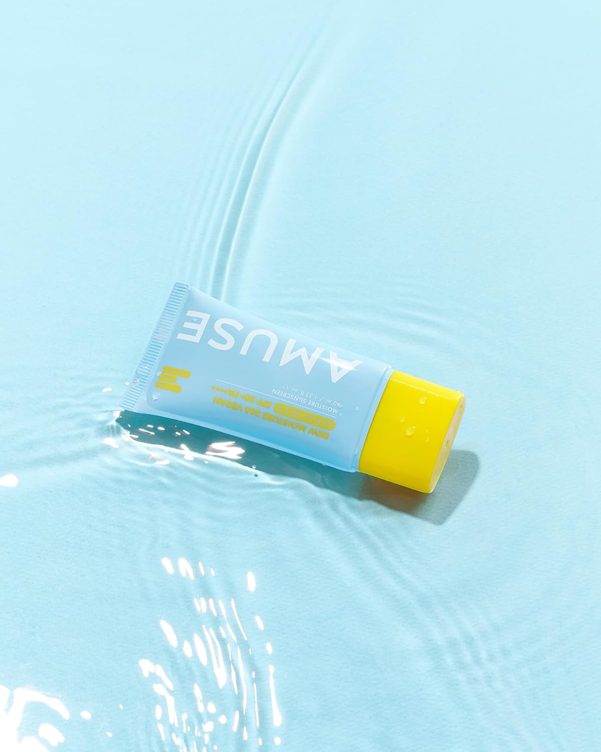 Amuse SEOUL 365 Vegan Moisturizing Cream | Lightweight, Non-Sticky Facial Lotion, Glow Finish (40ml)