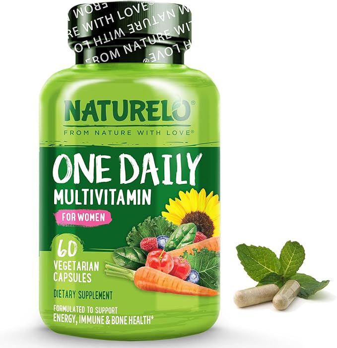 NATURELO One Daily Multivitamin for Women 60 Capsules 2 Month