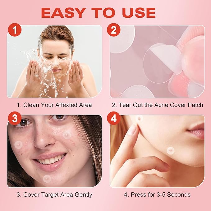 Pro Microdarts Nano Patch,Pro MicroDarts Patch–Acne Pimple Patches, Invisible Blemish Cover, Suitable for All Skin Types (1 Box)