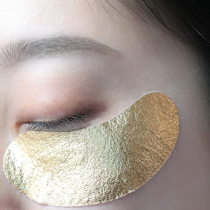 Sweet Dreams Collagen Glow Gold Eye Masks under eye patches for puffy eyes + Sweet Dreams Vanilla Lip Mask