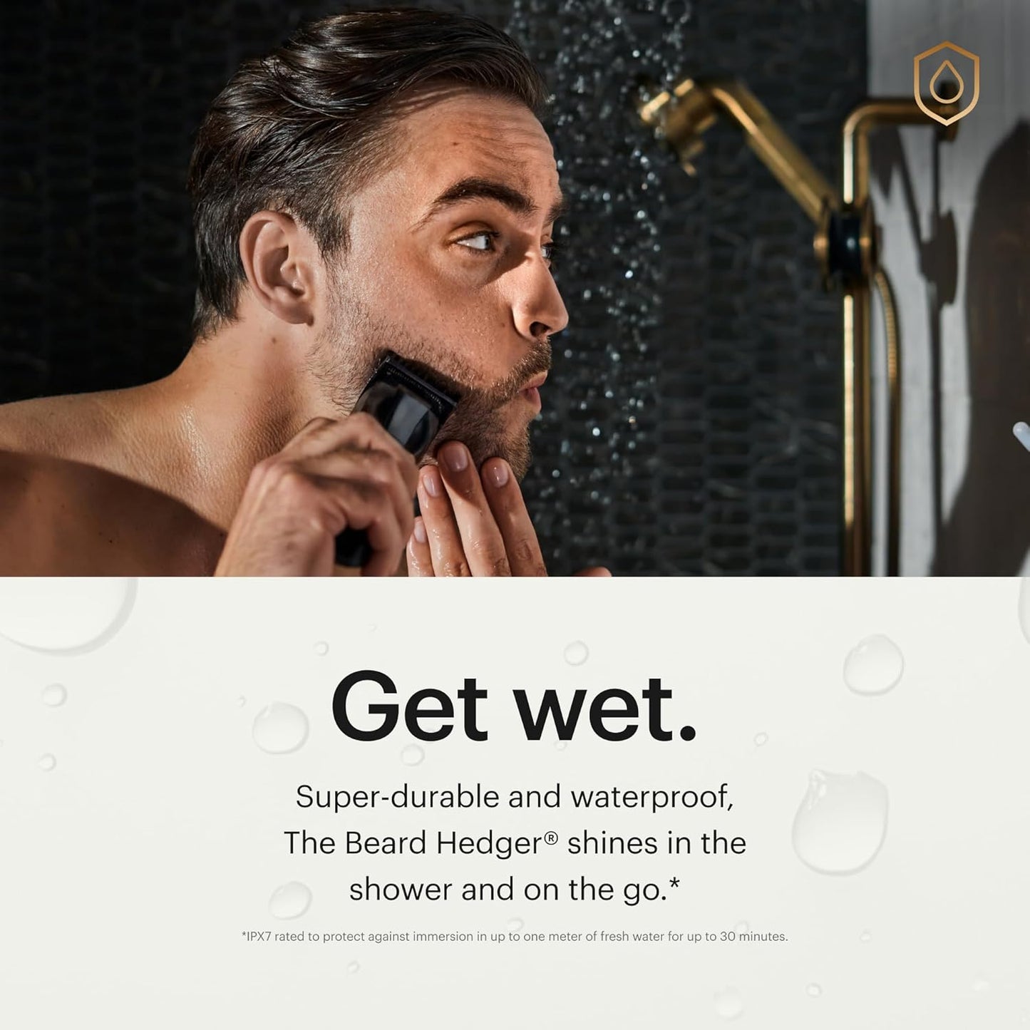 MANSCAPED® The Beard & Body Bundle Contains: The Beard Hedger® Premium Precision Trimmer & The Lawn Mower® 4.0 Men's Waterproof Electric Groin & Body Hair Trimmer