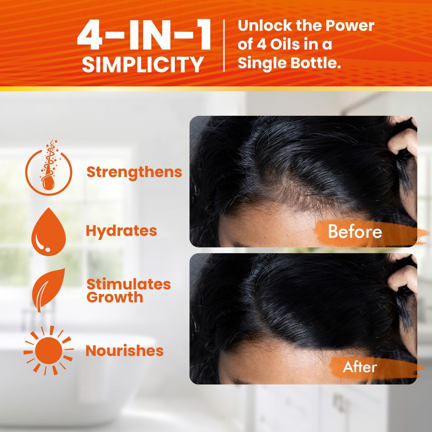 Batana Oil for Hair Growth with Rosemary, Castor, and Pumpkin Seed Oils, 100% Pure Unrefined Honduran Formula, Strengthens, Nourishes, Revives Scalp & Strands, Natural Care for All Types (5oz)