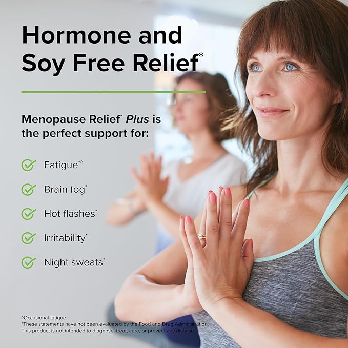 Terry Naturally Menopause Relief Plus 60 Capsules, 2 - 60 Total