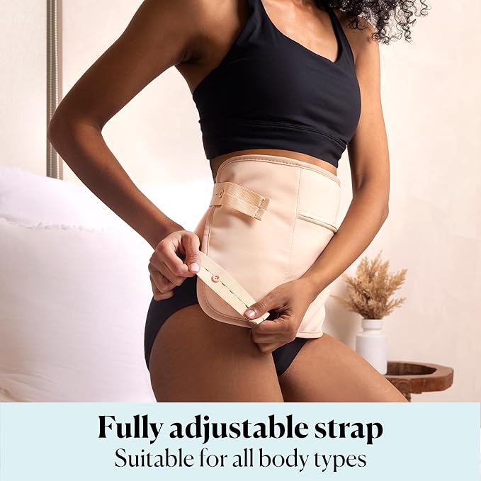 Sky Organics 16oz Castor Oil w/Wraps | Reusable Organic Castor Oil Pack to Boost Body's Wellness, Encourage Rest & Relaxation | Adjustable Elastic Straps Cotton Durable Easy to Use