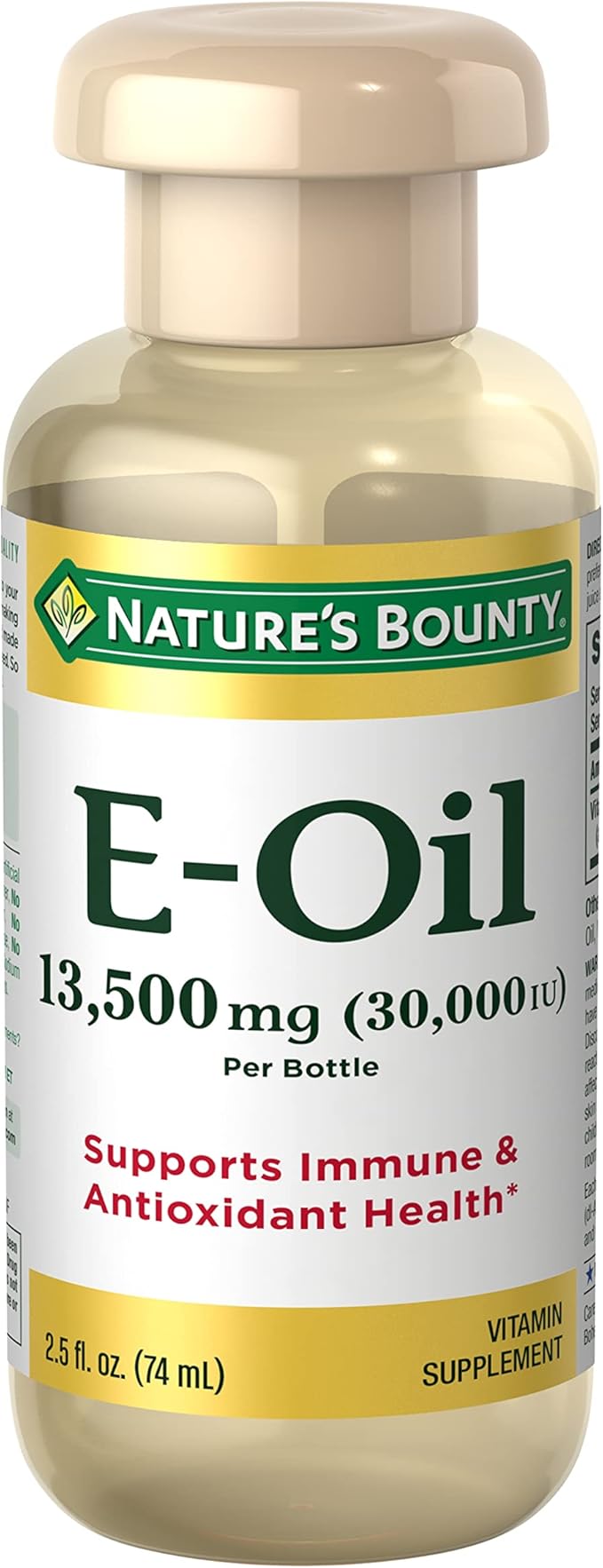 Nature’s Bounty Vitamin E Oil, Supports 30,000IU Vitamin 2.5 fl