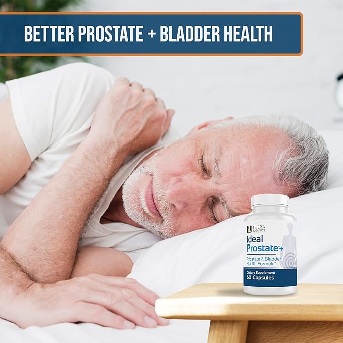 Advanced Men's Prostate Support by Ideal Prostate Plus with Saw Palmetto, Lycopene and More for Natural Prostate Relief*