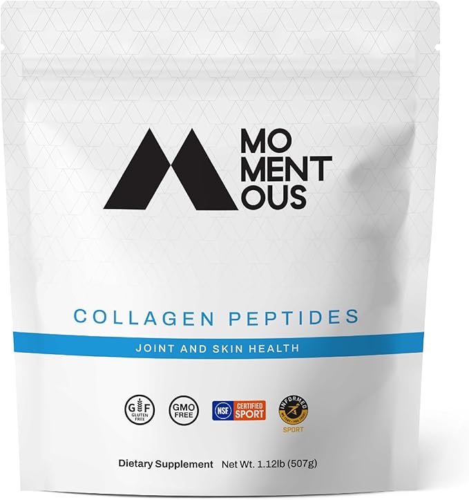 Momentous Grass Fed Collagen Peptides Powder (30 Servings)