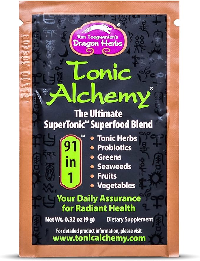 Dragon Herbs Tonic Alchemy Greens Superfood Powder 91 Ingredients