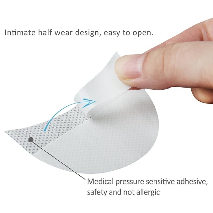 Eyeshadow Shields for Eye Makeup 100 Pcs Disposable Eyeshadow Stencil Lint Free Under Eye Patches Eyeshadow Gel Pad Pads Lint Free Gel Pad For Eyelash Extension Lip Makeup