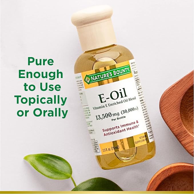 Nature’s Bounty Vitamin E Oil, Supports 30,000IU Vitamin 2.5 fl