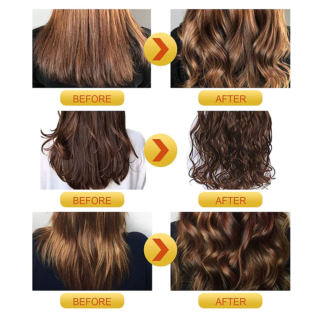 Curls Boost Defining Cream, Natural Frizz Control, Moisturizing Curl Conditioner Cream, Professional Styling Gel,Hair Treatment for Curls, for Wavy & Curly Hair Products(2PC)