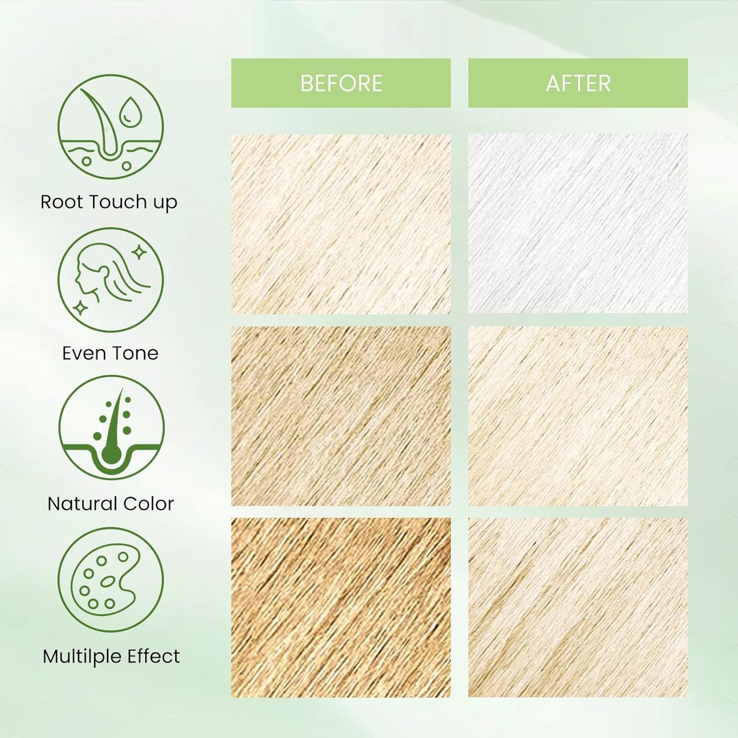 Silver Hair Dye Shampoo 3-in-1, Instant Natural Hair Color Treated Shampoo for Women Men Champu Para Canas Mujer Silver Gray, Lasting 3-4 Weeks & Easy to Use & All Hair Types & Root Touch Up, 500ml