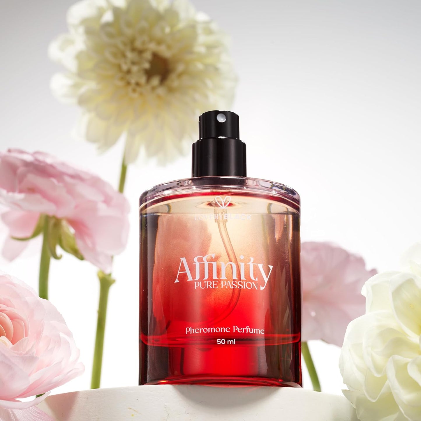 Affinity Pure Passion Unisex Pheromone Perfume – Alluring Floral & Sweet W Musk Scent - Pheromones Perfumes, Enhances Attraction & Charisma – Long-Lasting, Irresistible Fragrance for Women & Men.