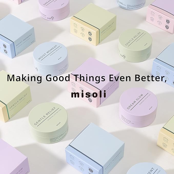 Dream Glow Under Eye Patches | Anti-Aging Eye Treatment Gel Masks With Vegan Collagen & Bakuchiol | Under Eye Masks For Dark Circles and Puffiness, Under Eye Bags, Wrinkle Care, Men and Women