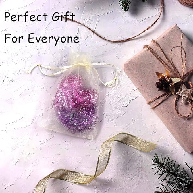 Gel Eye Ice Pack, Cooling Eye Pad, Cooling Eye Masks Hot & Cold Treatment for Eye Strain, Eye Swelling, Eye Redness, Puffy Eyes, Dark Circles, Smooth Fine Lines, and Eye Recover Surgery. 6 PCS