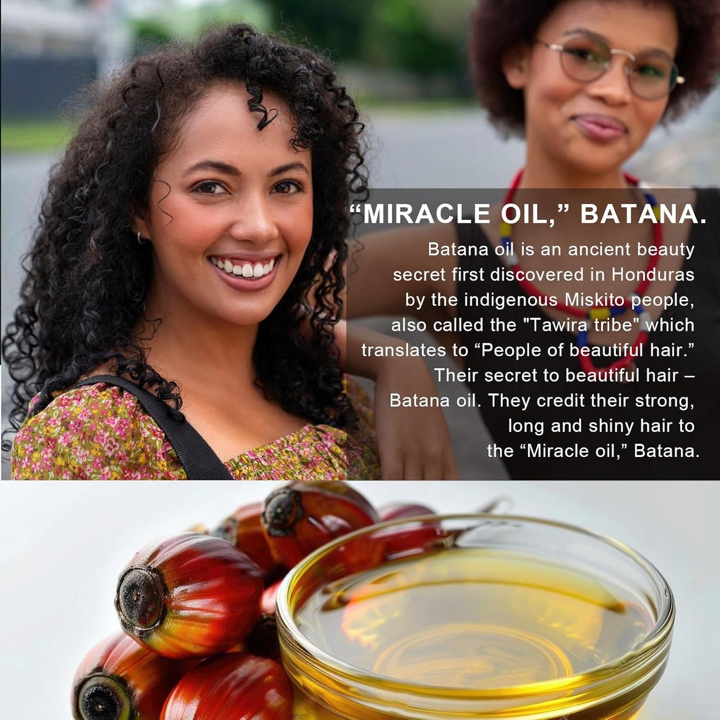 Dr. Sebi Raw Batana Oil - Hair Growth Oil for Men & Women, Sourced from Honduras, Pure & Unrefined, Nourishing Scalp & Hair, Promotes Hair Thickness, Prevents Hair Loss