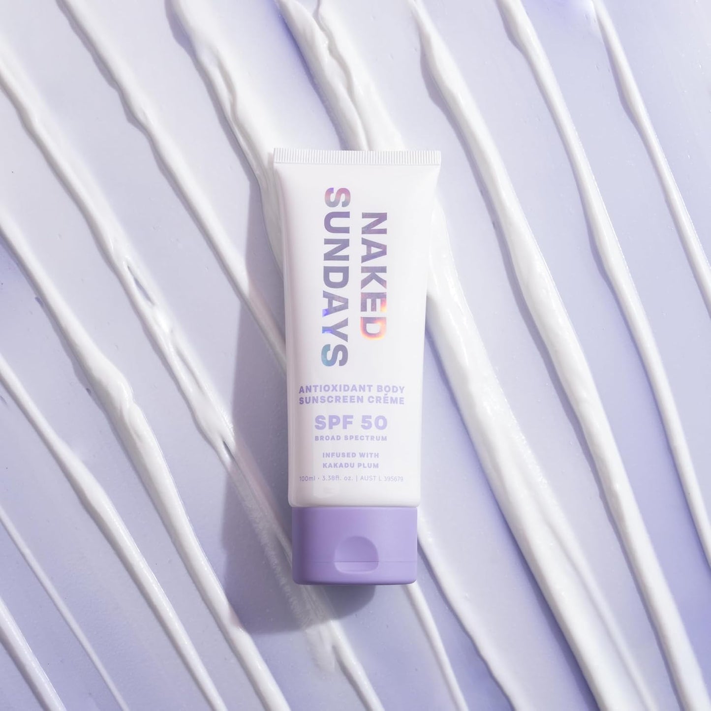 Naked Sundays SPF 50 Antioxidant Body Sunscreen Lotion – Broad Spectrum UVA/UVB Protection, Hydrating & Lightweight – 100ml