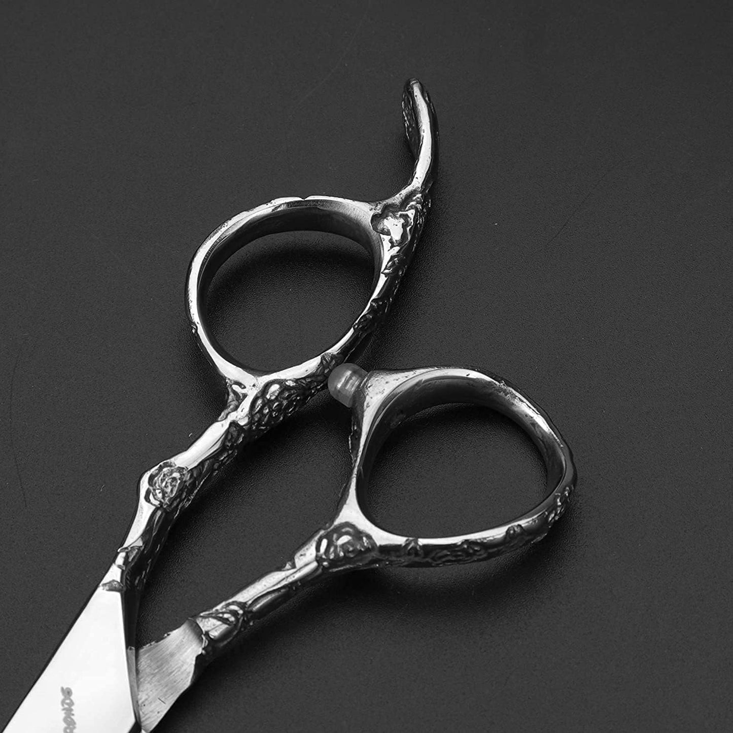 6/7/8 inch Cutting Thinning Styling Tool Rainbow Hair Scissors Professional Hairdresser Hairdresser Scissors Set (6-inch 3pc-A)