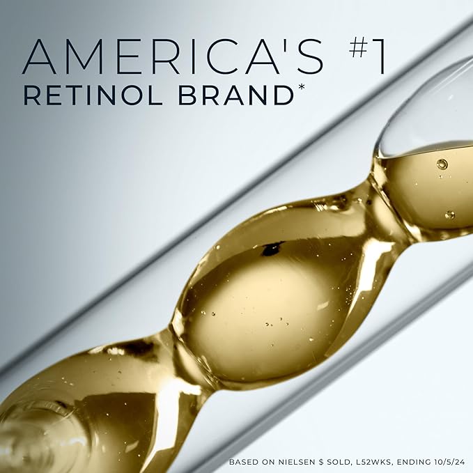 RoC Retinol Correxion Deep Wrinkle Anti-Aging Night Cream, Daily Face Moisturizer with Shea Butter, Glycolic Acid and Squalane, Skin Care Treatment, 1 Ounces (Packaging May Vary)