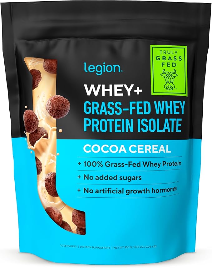 LEGION Whey+ Whey Isolate Protein Powder 30 Serving